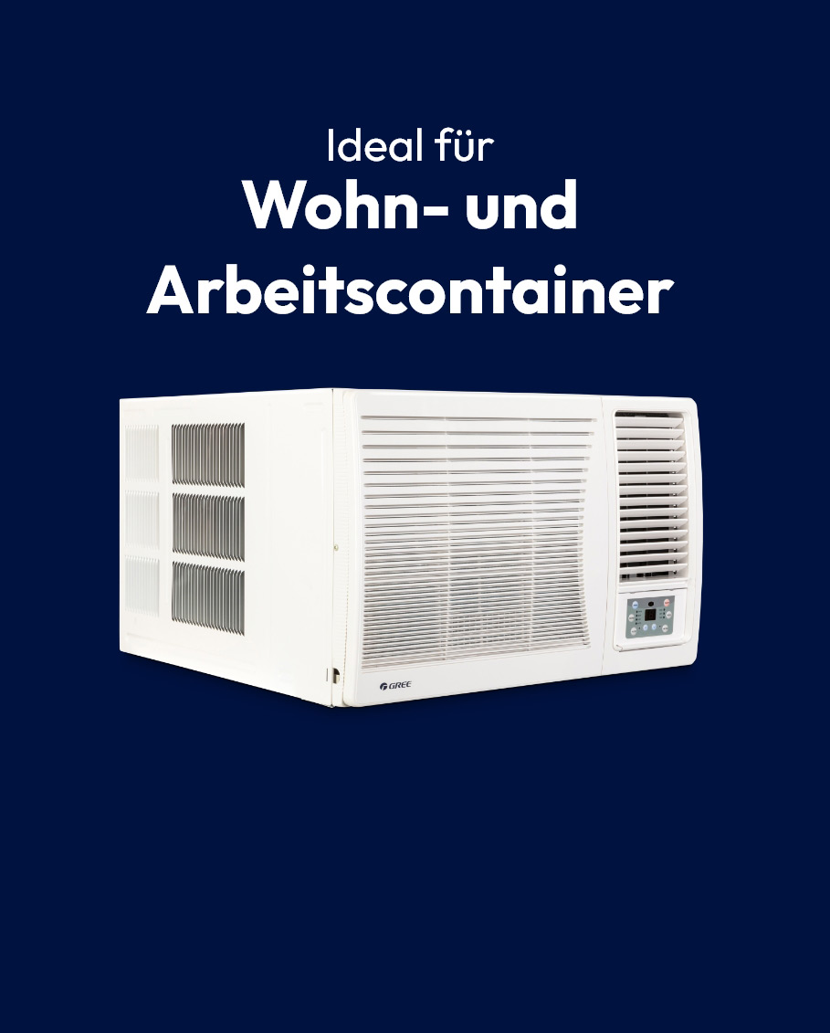 Steckerfertiges Fensterklimagerät Steckerfertiges Fensterklimagerät
